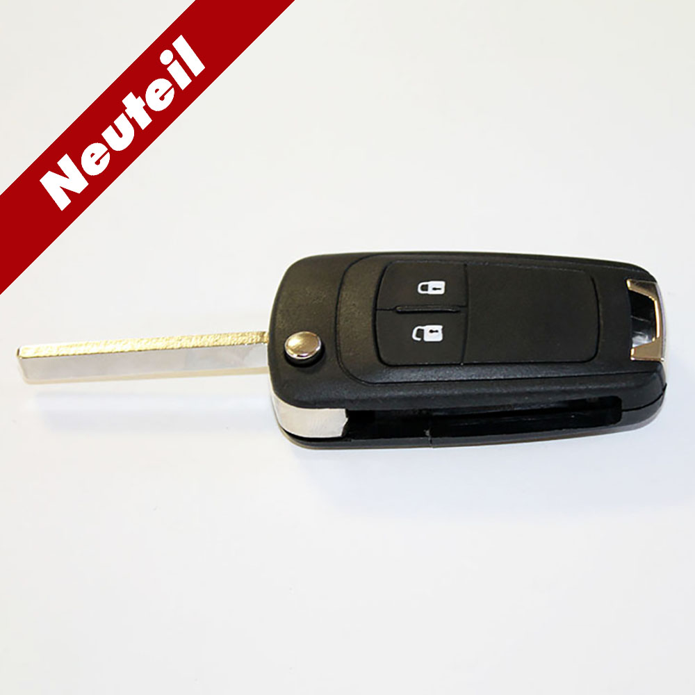 2 Tasten Auto Schlüssel Gehäuse für Opel